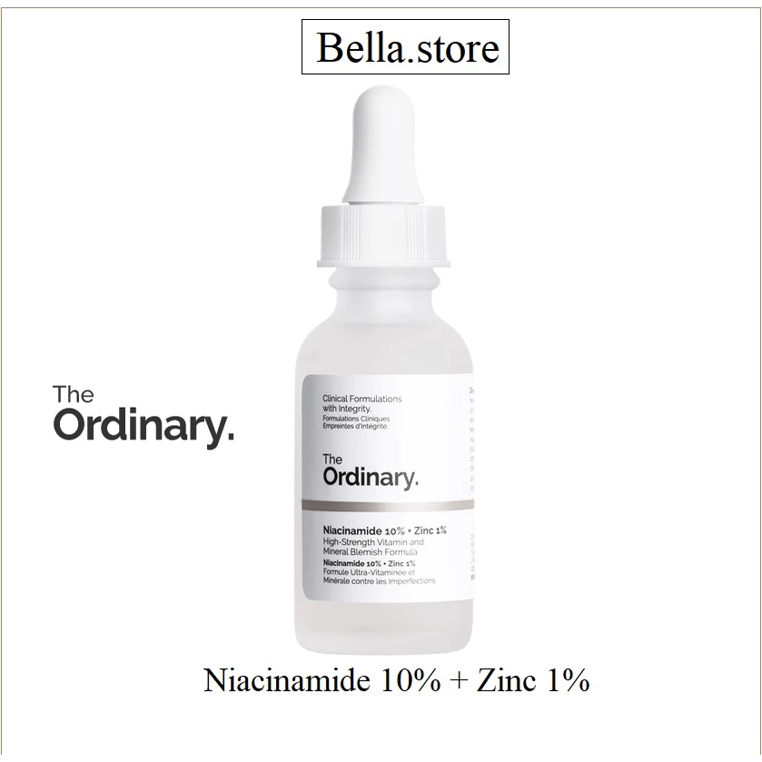 Tinh chất Niacinamide 10% + Zinc 1% - The Ordinary