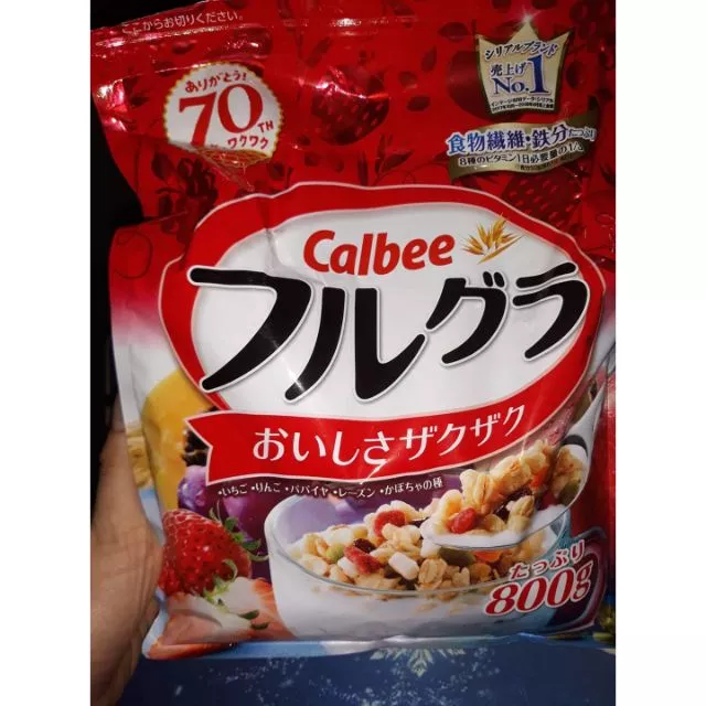 Ngũ cốc Calbee nhật 800g