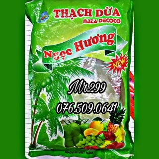 Thạch dừa Ngọc Hương gói 500 gram