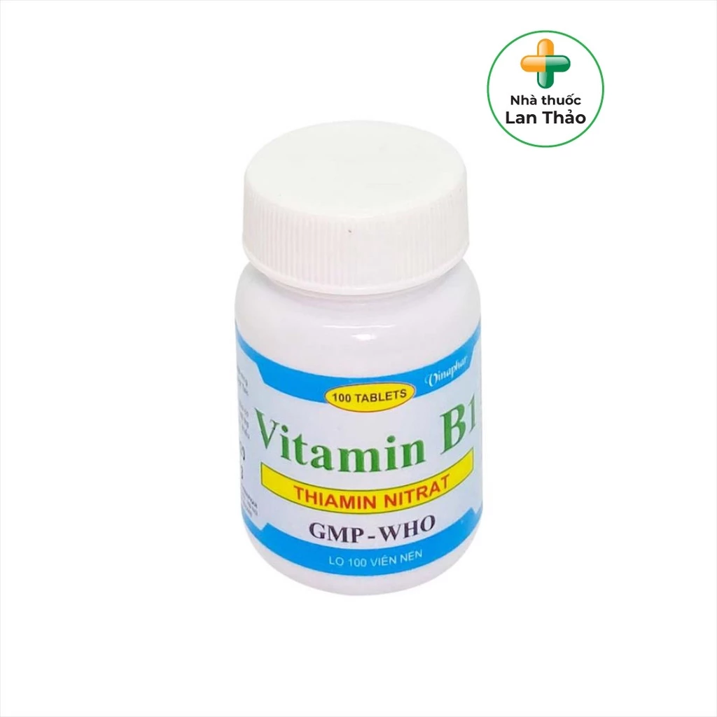Viên uống vitamin B1 250mg hộp 100 viên giá tốt