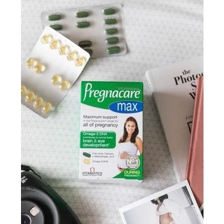 Vitamin Pregnacare Max cho mẹ bầu và sau sinh breast feeding - Hàng Anh Hộp 84 viên