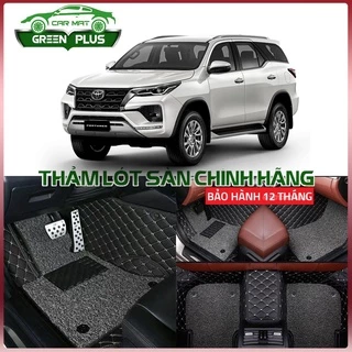 Thảm lót sàn ô tô 6D Toyota Fortuner (2017-2023) chống nước, không mùi, phủ kín 90% sàn xe