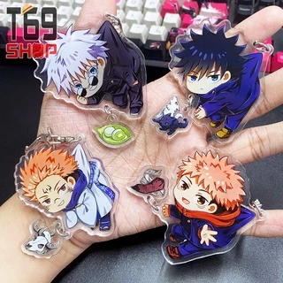 Móc khóa mica anime Jujutsu Kaisen - Mẫu 3 (Loại cao cấp - Hình in ép giữa 2 mặt mica)