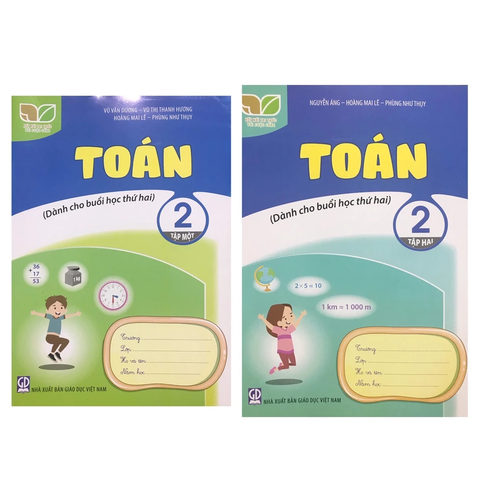 Sách - Combo Toán lớp 2 dành cho buổi học thứ hai ( Kết nối tri thức )