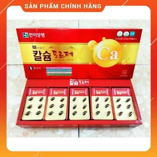 Viên uống bổ sung Canxi chính hãng Hanmi, hộp 120 viên - Viên Canxi hàn quốc