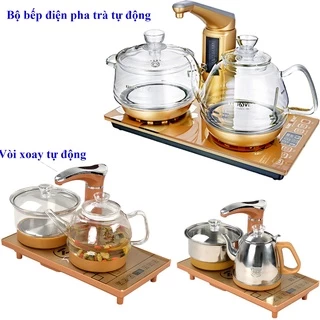Bếp điện pha trà có vòi xoay tự động lấy nước và đun sôi tại bàn chỉ với 1 lần chạm - Bếp kamjove thông minh