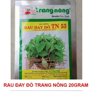 Hạt Giống Rau Đay Đỏ TN53 Trang Nông 20gram