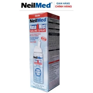 Chai Xịt Rửa Mũi Phun Sương Dưỡng Ẩm Neilmed Nasamist Saline Spray Isotonic 75ml