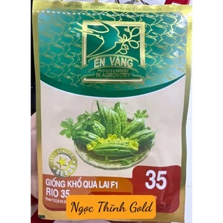 Hạt giống Khổ qua Ngắn RIO 35 Én Vàng ( khoảng100 hạt)