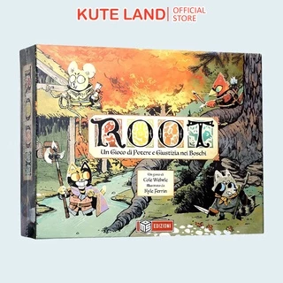 Leder Games Root Board Game Bộ trò chơi Root Khu Rừng Hỗn Loạn Gốc Và Mở Rộng  War Game Chiến Lược Gay Cấn Hack Não BG17