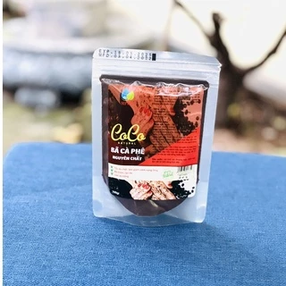 100g Bã cafe tắm trắng tẩy da chết siêu mịn