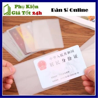 (B113)Túi Đựng Card Visit, Atm, Cmnd Trong Suốt