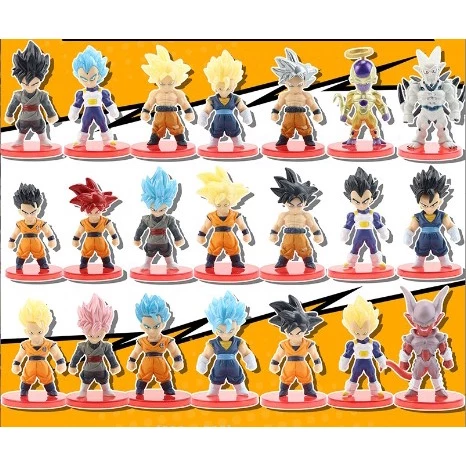 [Mã Dragon7] Mô hình Dragon ball 7 viên ngọc rồng 42 Mẫu chibi siêu hot tặng kèm chân đứngu