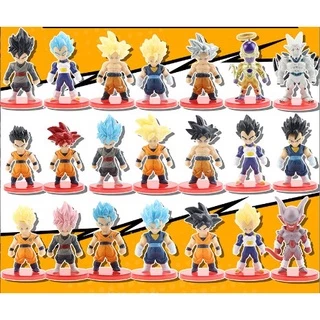 [Mã Dragon7] Mô hình Dragon ball 7 viên ngọc rồng 42 Mẫu chibi siêu hot tặng kèm chân đứngu