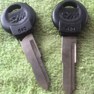 Combo cặp phôi chìa khoá xe SYM ( rảnh trái )