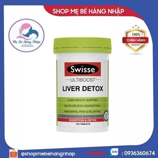 Thải độc Gan - Liver Detox Swisse 120 viên