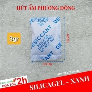 Gói hút ẩm, Hạt hút ẩm 1kg loại 1/2/3/5/10/20/50/100/500g Silicagel chống ẩm mốc, khử mùi, bảo vệ hàng hóa tránh ẩm mốc