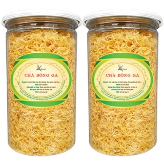 500G CHÀ BÔNG GÀ CHẤT LƯỢNG THƯƠNG HIỆU SK FOOD- 2 hũ 250g