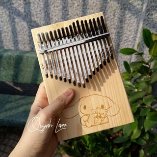 Đàn Kalimba 17 phím giá siêu rẻ QUYNHLEMO âm hay đầy đủ phụ kiện