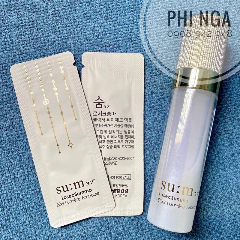 10 gói 2026 - Tinh chất dưỡng truyền trắng da Su:m37 Losec Summa Lumiere Ampoule