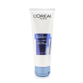 [Chính hãng] Sữa rửa mặt trắng da L'OREAL WHITE PERFECT (màu xanh dương).