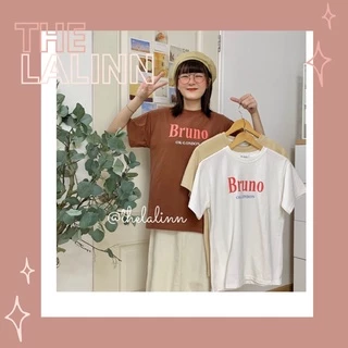 [ ẢNH THẬT ] Áo thun Bruno basic. Áo phông vintage / thelalinn