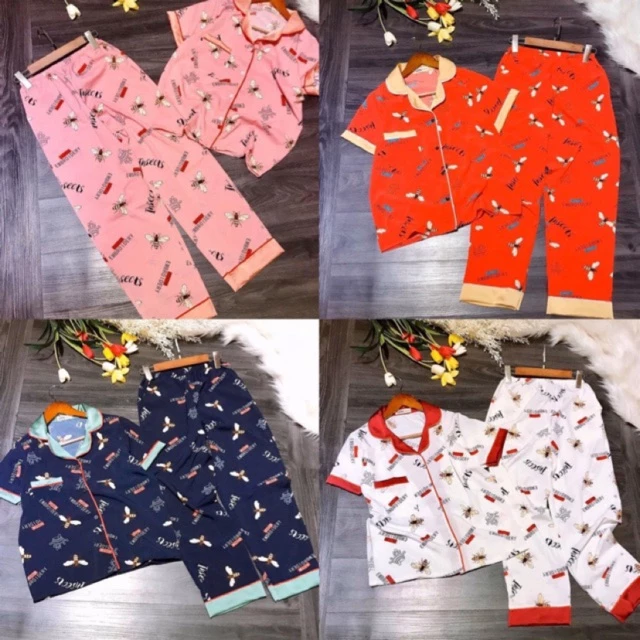 [ XẢ KHO ] ĐỒ BỘ LỤA THÁI CAO CẤP CÓ TÚI QUẦN TRANG TƯƠI SHOP
