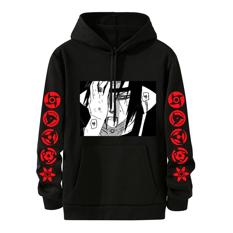 Áo Hoodie Nam Nữ Nỉ Ngoại Nam Nữ anime Itachi 2, Áo khoác thu đông vải dày, Anam Store