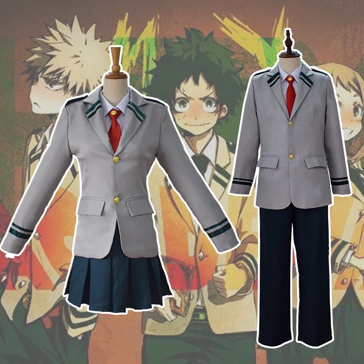 Bộ Đồ Đồng Phục Hóa Trang Nhân Vật Izuku Uraraka Trong My Hero Academia