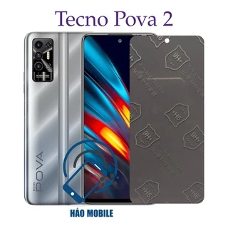 Dán chống nhìn trộm Tecno Pova 2 - Dán cường lực dẻo nano 9H+