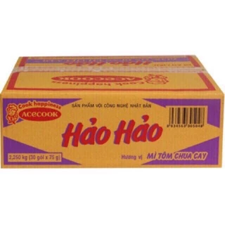 THÙNG MÌ HẢO HẢO CHUA CAY 75gx30g