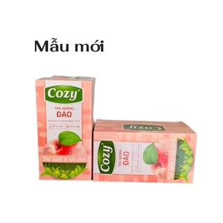 TRÀ COZY TÚI LỌC HƯƠNG ĐÀO 50g/hộp