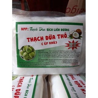 (1ki) thạch Dừa Ép Khô(thô)size15Li tặng kèm hương thơm