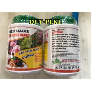 Phân bón - SIÊU MAGIE - BIẾN VÀNG THÀNH XANH . SUPER MAGIE LỌ 100gr.