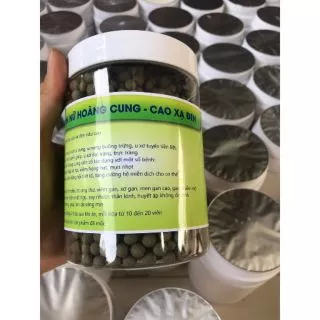 Viên trinh nữ hoàng cung cao xạ đen 1kg = 2 hộp như hình