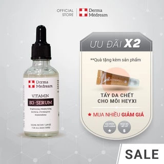 Serum Vitamin B3 Derma Me'Dream, giảm thâm nám, tàn nhang, cải thiện kết cấu da mềm mịn - Chai 50ml