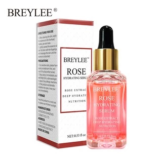 Serum dưỡng da BREYLEE chiết xuất hoa hồng giữ ẩm sâu làm trắng da 17ml