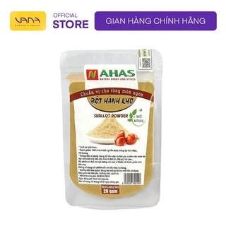 Bột hành khô NAHAS 20g 100% hành khô nghiền