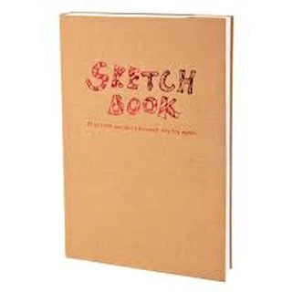 [ Rẻ Nhất] Sổ vẽ Sketch Book - sổ vẽ Chì khâu gáy A4/A3 - Drawing book