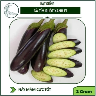 Hạt Giống Cà Tím Ruột Xanh F1 Gói 2 Gram