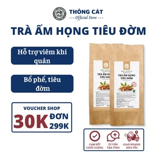 Trà Ấm Họng Tiêu Đờm, giúp ấm họng, tiêu đờm, giảm đau, dát cổ họng, khản tiếng - Thông Cát