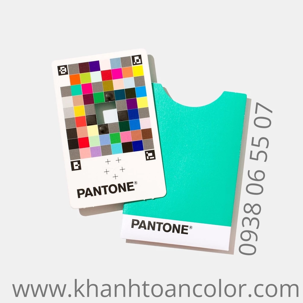 Thẻ Pantone Color Match Card - Chính hãng PANTONE LLC - Công cụ kết hợp màu sắc dùng cho điện thoại