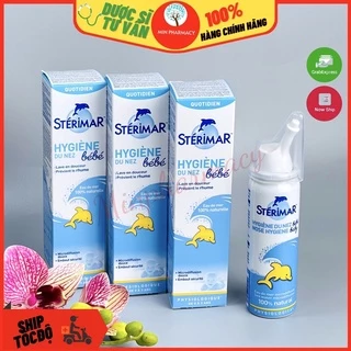 NƯỚC BIỂN XỊT MŨI CHO TRẺ STERIMAR BABY 50ml- Minpharmacy