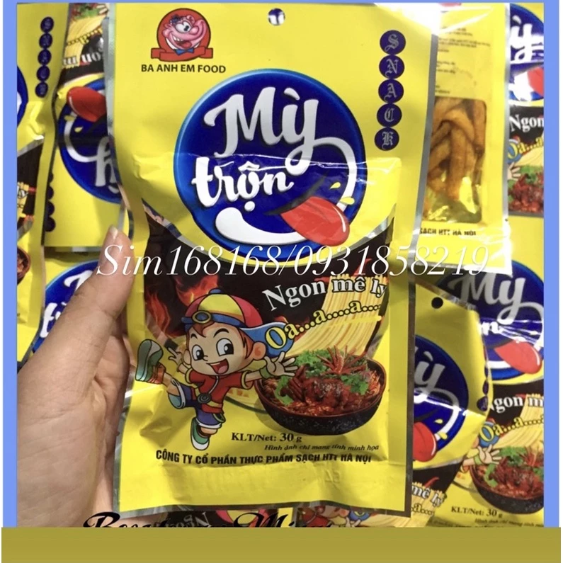 Snack mì trộn ăn liền (1gói )