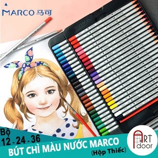 [ARTDOOR] Bộ chì màu Nước MARCO Raffine (hộp thiếc) - Nhiều Màu