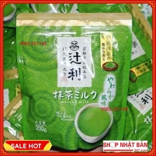 Bột trà xanh matcha milk Nhật Bản 200g