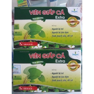 Viên Giấp Cá Extra Tâm Dược (H/30v)