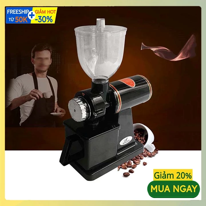 Máy xay cafe chuyên dụng 600N 180W màu sấc hiện đại, kiểu dáng sang trọng