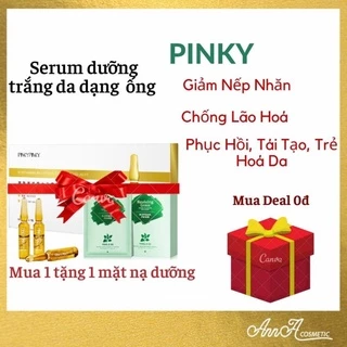 Serum trắng da serum dưỡng ẩm PinkyPinky nội địa trung Chống Lão Hóa Se Khít Lỗ Chân Lông – Set 7 Ống 2ml