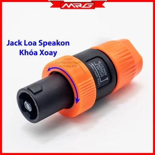 Jack Loa Speakon Neutrik Khóa Xoay, giá 1 cái | SP.